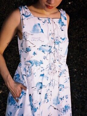Teddy Fresh Cats & Cherubs Dress | NWT